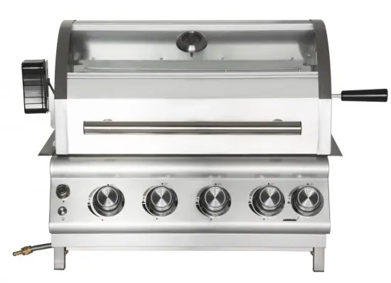 4 Burner Stainless SteeL Built-In Gas BBQ Grill