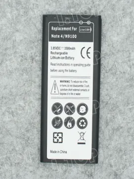 Rechargeable battery for Samsung Galaxy Note 4 battery