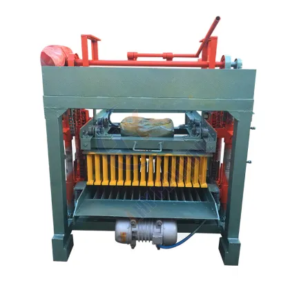 Press 8 Hole Brick Lontto Block Making Machine