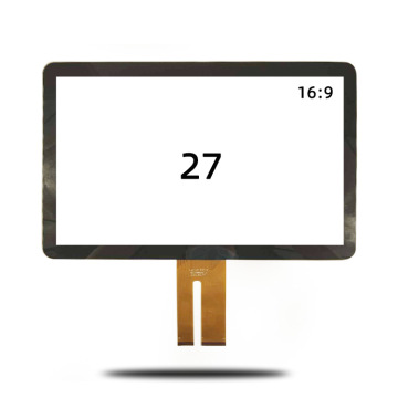 Pantalla táctil capacitiva de control industrial de PCAP de 27 pulgadas