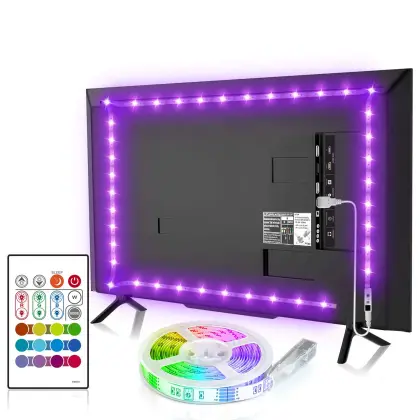 RGB LED TV Backlight Sync Box with Remote Control