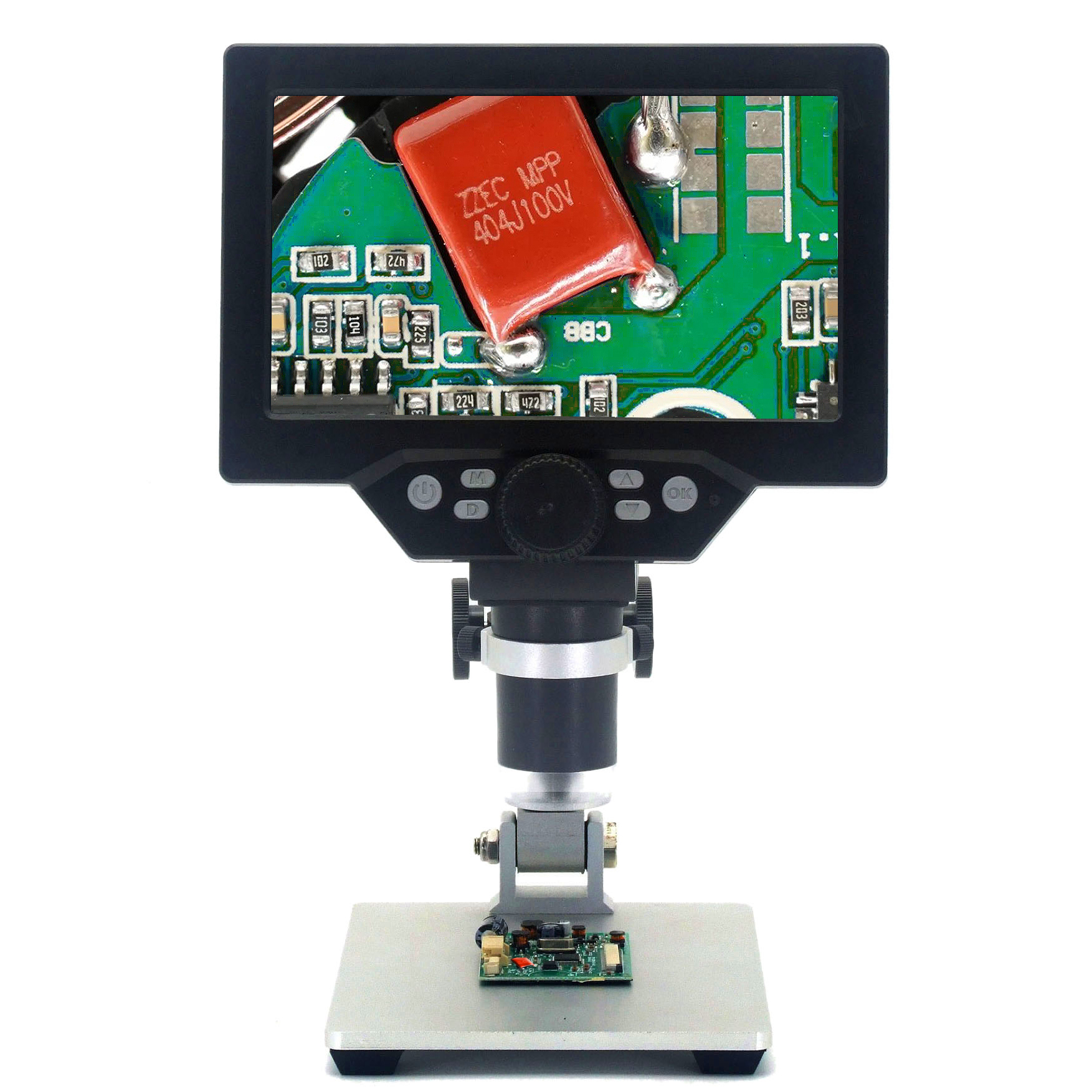 HD Digital LCD 7 inch 1200X 12MP Microscope