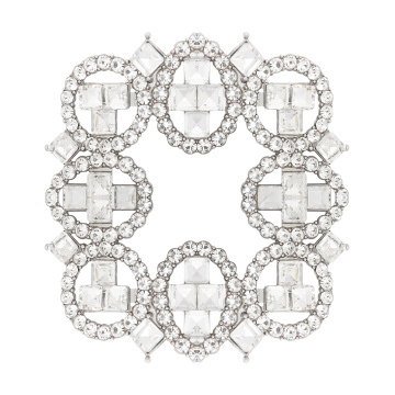 Clips de boucle de chaussure en métal Diamante, vente chaude