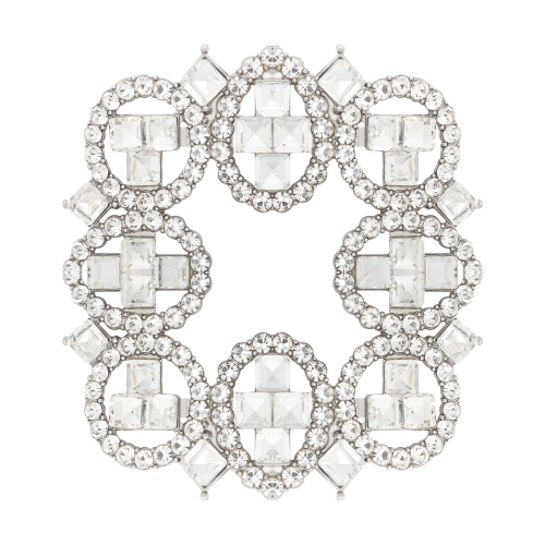 Clips de boucle de chaussure en métal Diamante, vente chaude