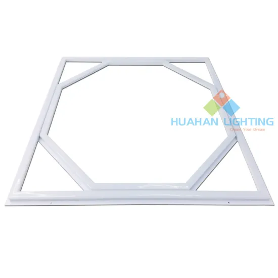 High-Quality UKCA CE Recessed LED Downlight Aluminum Square Lattice Double D Octagon Hexagon Frame Panel Light