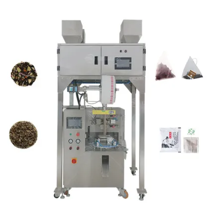 Easy to Operate Pyramid Tea Bag Packing Machine for Black and Scented Teas