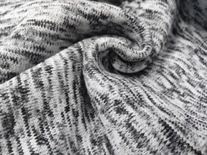 100% Polyester Hacci Fabric with Brush Fabric