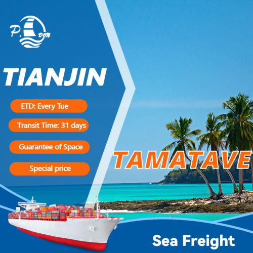 Frete marítimo de Tianjin a Tamatave