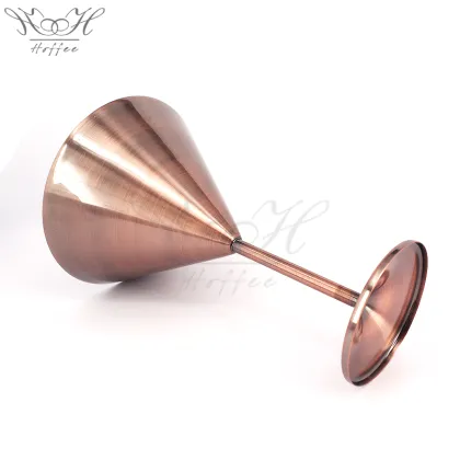 304 Copper Stainless Steel Martini Cocktail Glasses