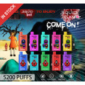 0%nic RandM Squid Box 5200puffs Vape