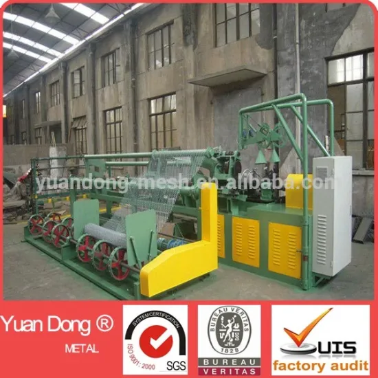 PLC AUTOMATIC CHAIN LINK FENCE MACHINE