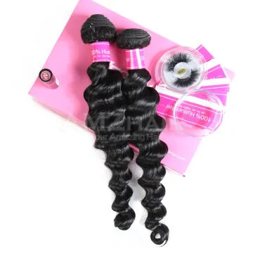 100% Malaysian Human Cuticle Aligned Remy Hair Vendors Wholesale 10A Grade Double Weft Loose Deep Wave Hair Extension Bundle