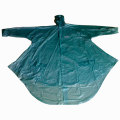 Poncho transpirable impermeable verde