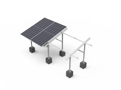 ZAM Cement Pier Bracket For Ground