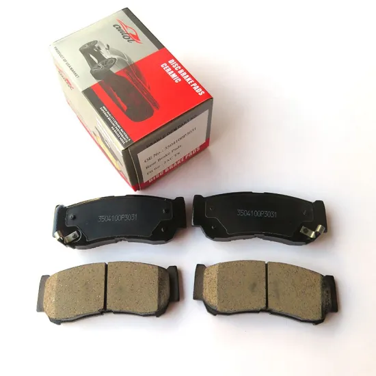 JAC T8 Original Genuine Brake Pads - OE No. 3504100P3031, 3504300P3031