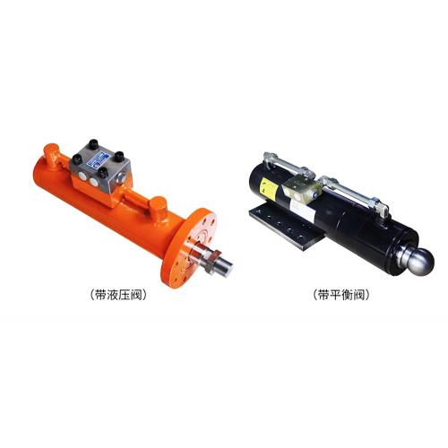 Hydraulic cylinder with valve