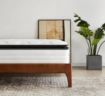 Natural Latex Foam Pocket Spring Mattress for Home