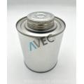 PVC Glue tin can monotop with brush