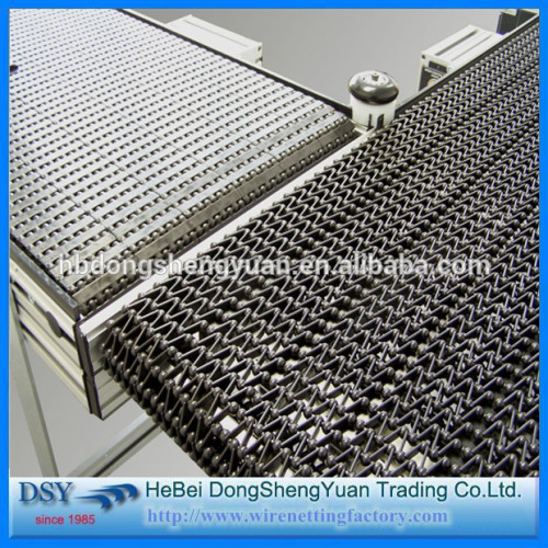 wire mesh belt/metal stainless steel wire mesh conveyor belt/balanced weave mesh belt