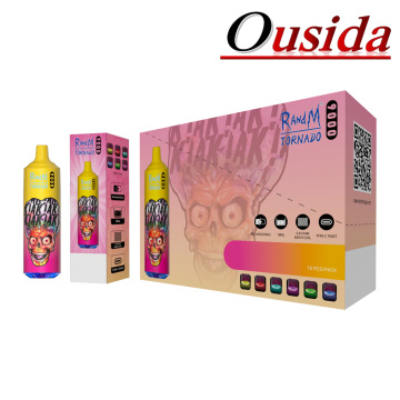 R & M Tornado 9000 Puff Disposable 5%