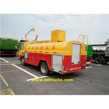 4X2 5000L Sewage Suction Tanker Trucks