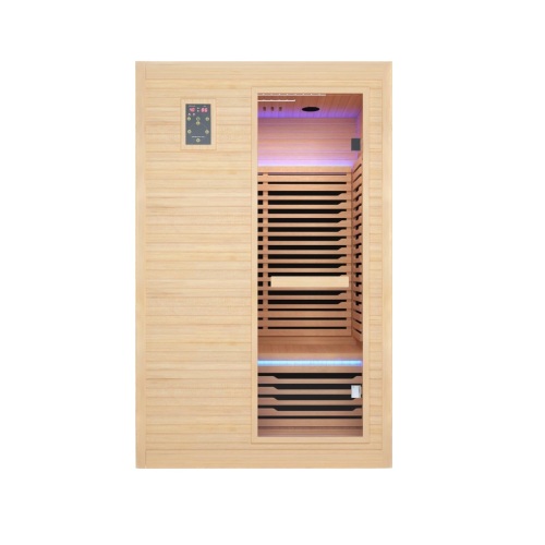Salão de Sauna Infraversa de Hemlock Canadense Indoor