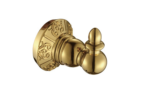 2014 New Design Single Gold Robe Hook (BA02-3)