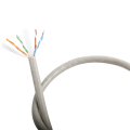 CCA UTP CAT6 23AWG 4Pair HDPE dengan Kabel LAN Komunikasi Dalaman Seperator PVC Jaket