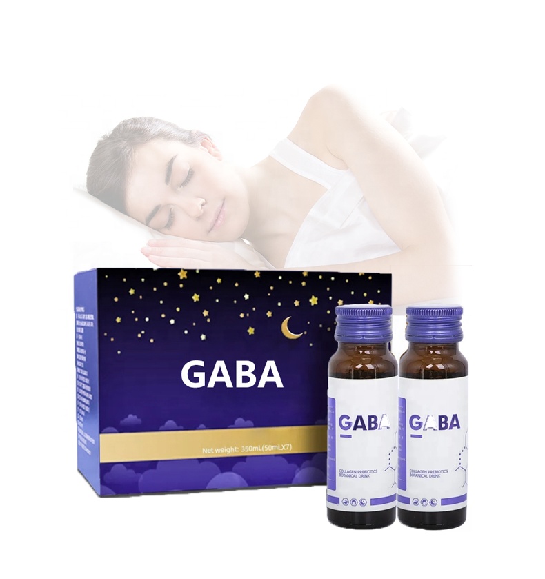 OEM/OM/ODM 비건 수면 보조 AID GABA Y- 아미노 부티르산 음료