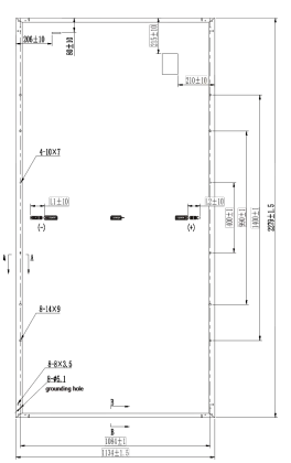 Monocrystalline Silicon Solar Panel 550w
