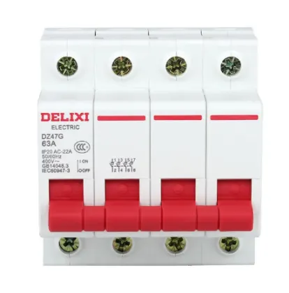 Delixi DZ47G Modular Isolating Switch Miniature Circuit Breaker