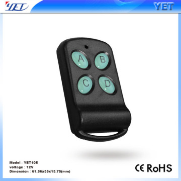 433.92mhz universal remote controller transmitter for door opener YET105
