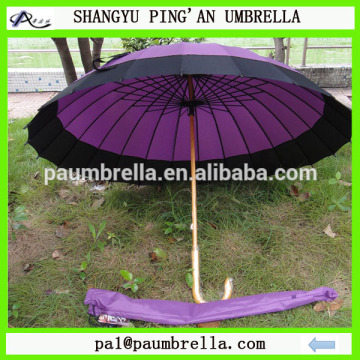 Umbrella carrying case wooden umbrella for sale wooden umbrella with shoulder strap