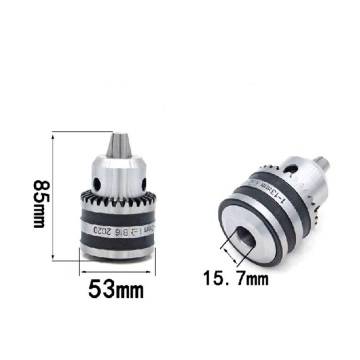 1-13 mm Hard Alloy Steel Key Drill Chuck for Drilling Machines