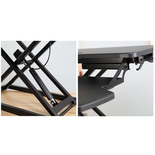 Height Adjustable Sit Stand Desk Converter