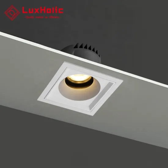 LuxHolic 8W Anti-Glare Adjustable LED Ceiling Spotlight