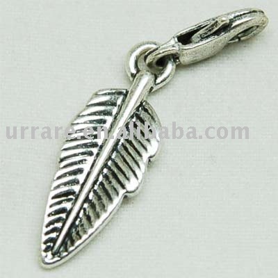 Leaf Shape Alloy Jewelry Charm and Accessories
