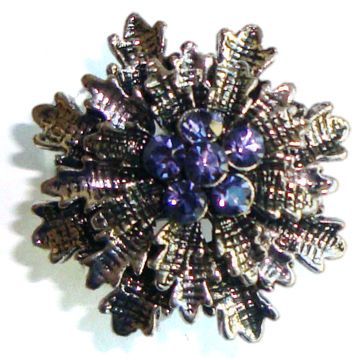 Fashionabla Ring, tillverkade av legerat och harts pärlor