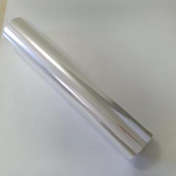 Transparent PET thermoplastic material for vacuum packing