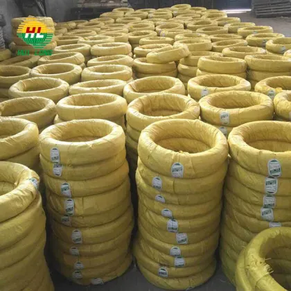 Arames Recozidos em Bobina Galvalume 18" Fil de Fer Noir