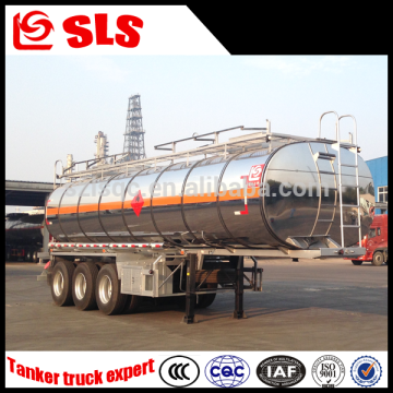 Low price Tri-axle carbon steel tanker semi trailer truck sale from trailers manufacturers