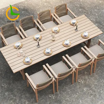 Modern Teak Outdoor Furniture: Luxurious Foldable Chairs and Patio Tables
