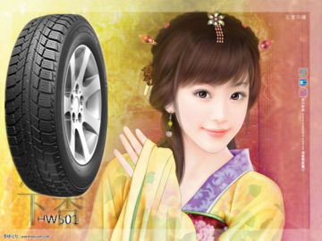 winter car tire with carcass construction made in china