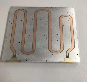 CNC Liquid cooling plate cooling Aluminum disc 350mm