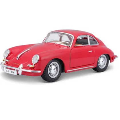 1:24 Scale Diecast Car Model: 1961 Porsche 356B Coupe by Burago - An Alloy Crafted Toy Collection Ornament and Children's Toy