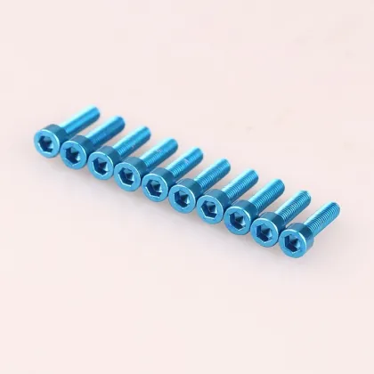 M3 Anodized Any Color Hex Aluminum Screws