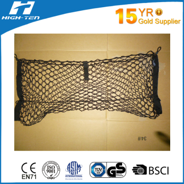 Black Color Cargo Net with Woven Tape