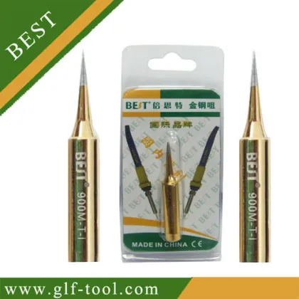 BEST golden steel nozzle,lead free soldering tips