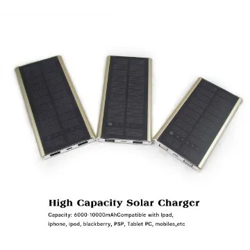 factory portable solar mobile charger 8000mAh for Nokia