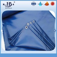 Flame Retardant Tarpaulin Blue Color Vinyl Tarps